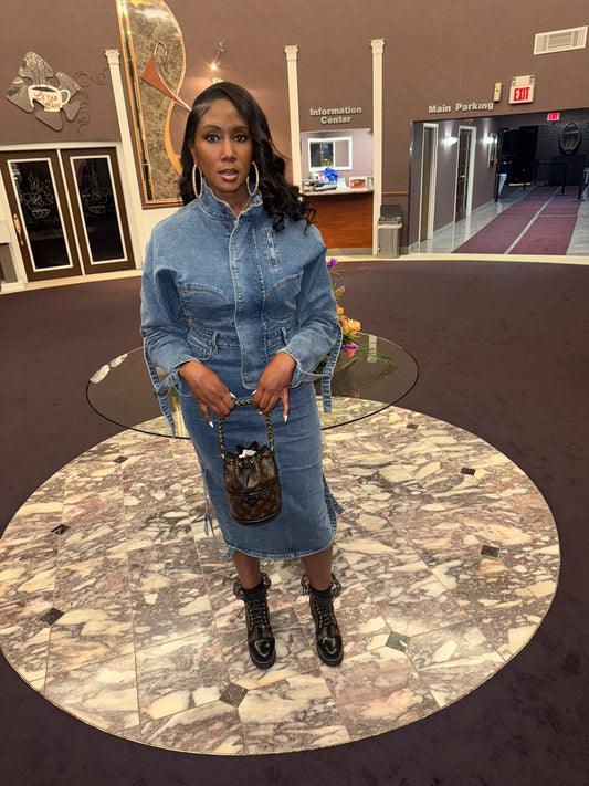 Elevated Denim Dress