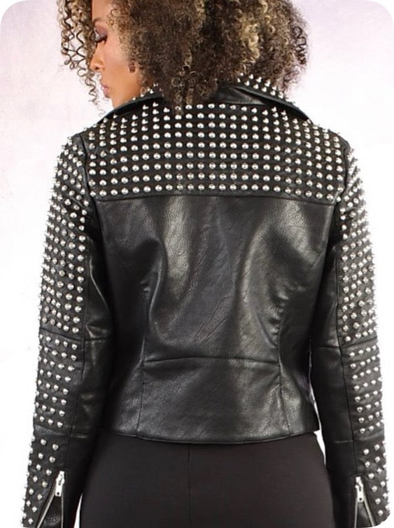 Studded Love Moto Jacket