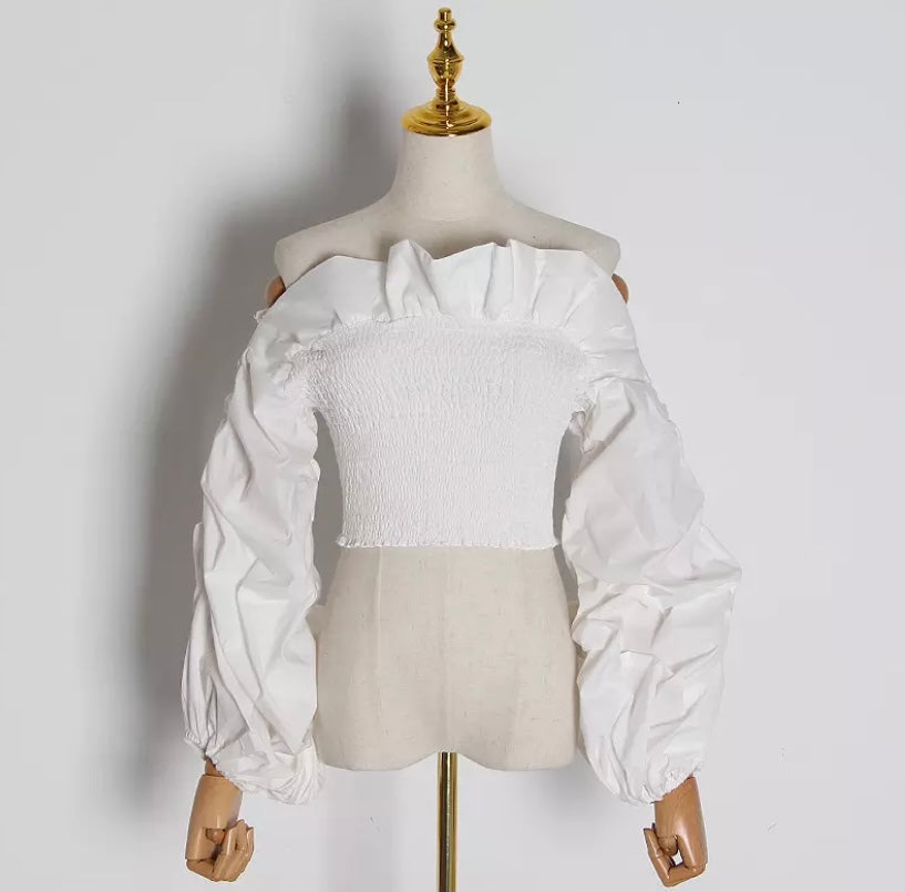 Savannah Top-White